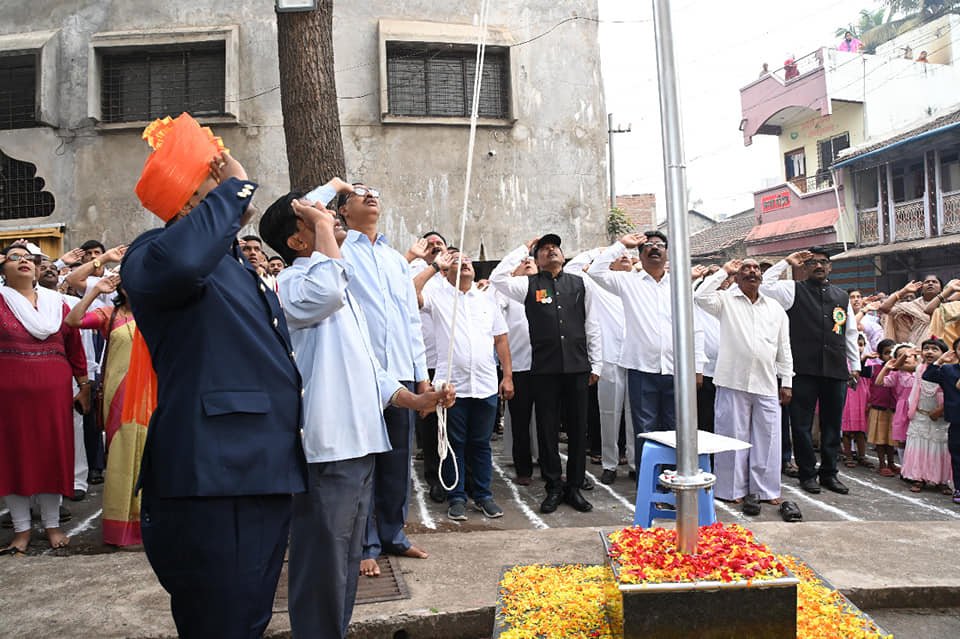 भारतीय प्रजासत्ताक दिनाचा 73 वा  वर्धापन दिन